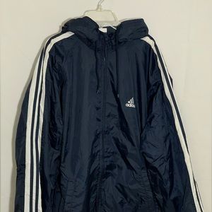 Mens Adidas Vintage Windbreaker
